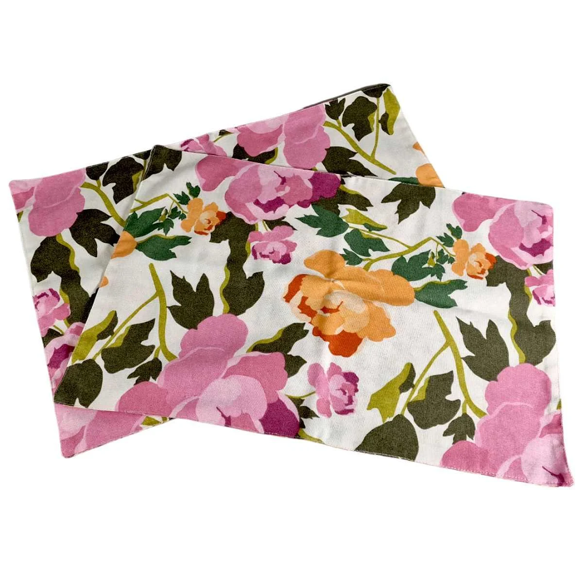 Tovaglietta Americana Cotone con Rose cm.33x48 Set pz.2