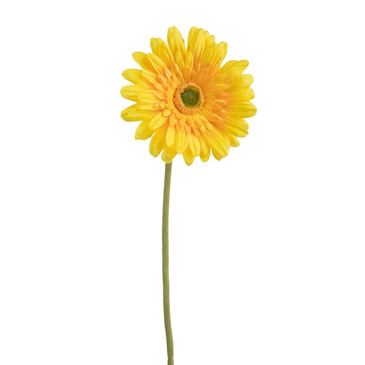 Fiore Gerbera Giallo cm.62