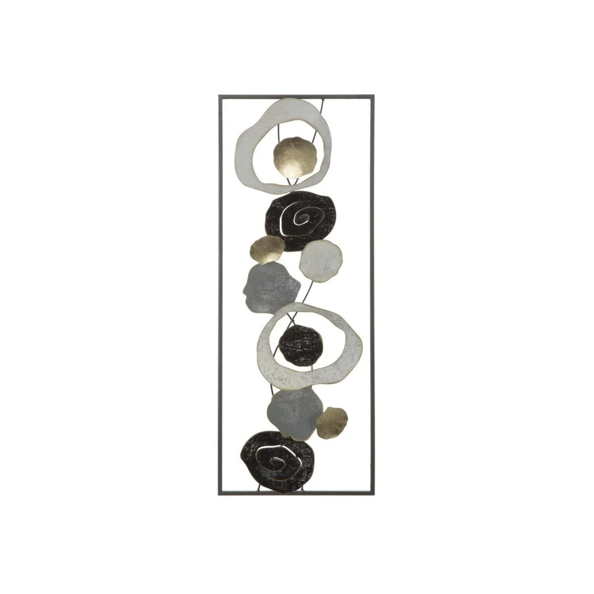 Quadro Pannello In Ferro Dixy cm.28,5x3x74