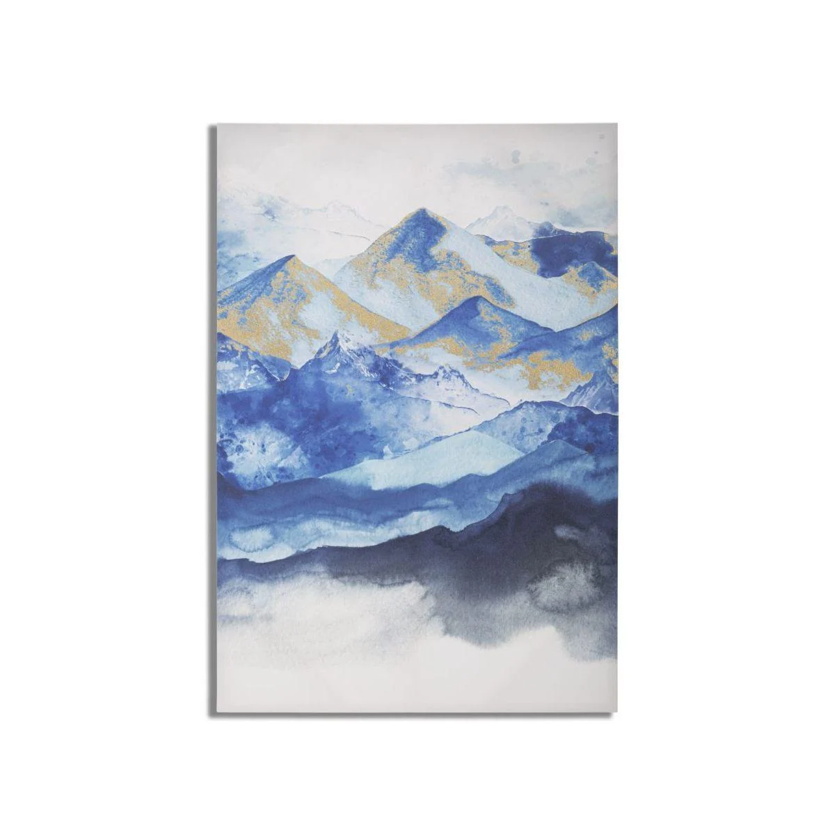 Quadro Stampa Dipinta Mountain cm.80x3x120