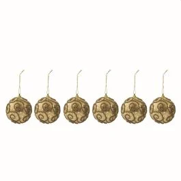 Set 6 palle di natale Ø 8 cm