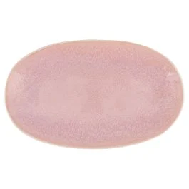 Piatto ovale 34,5x20,5 cm in gres, The Market H1