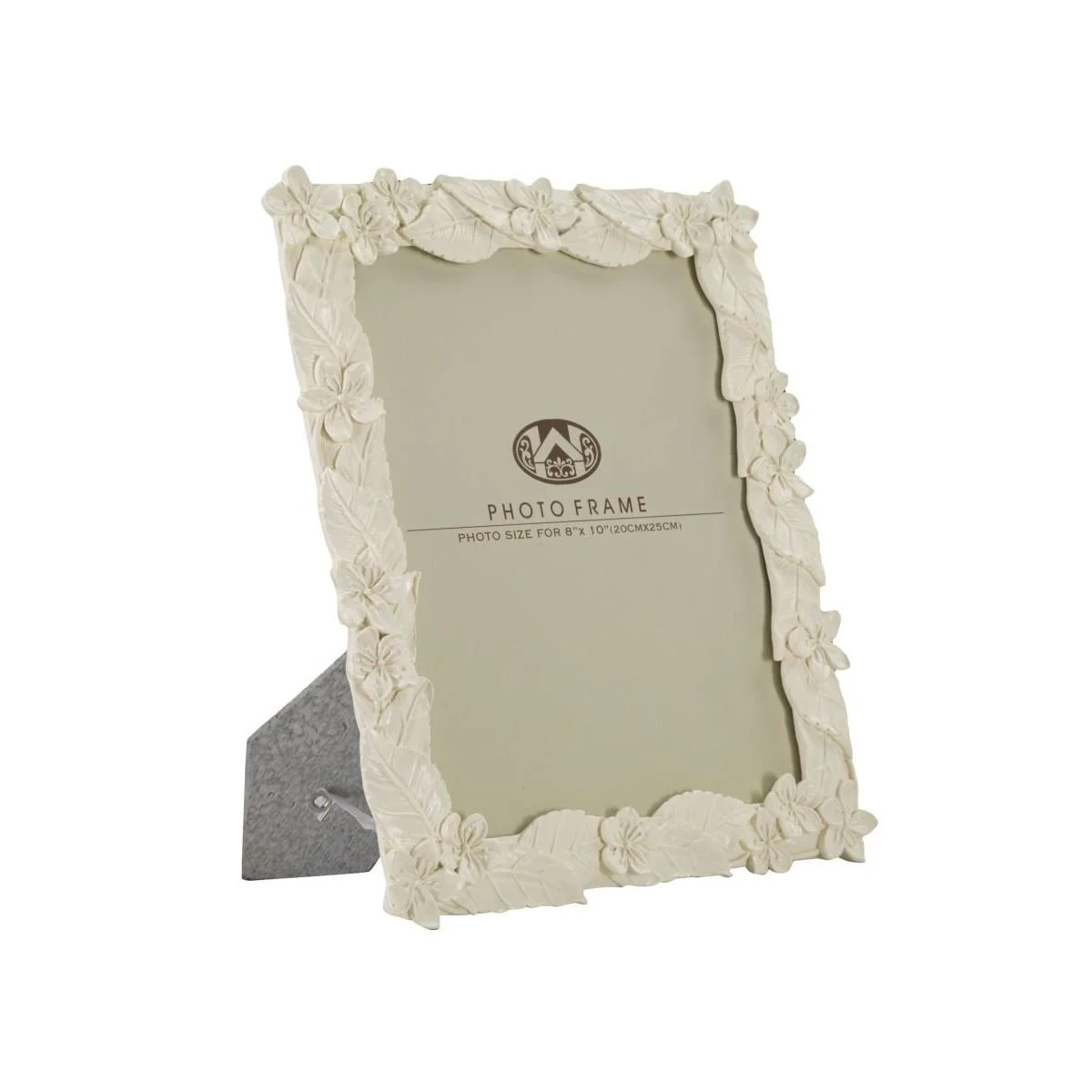 Cornice Leaf Cream cm.26x2x30,7 Misura Interna cm.20x25