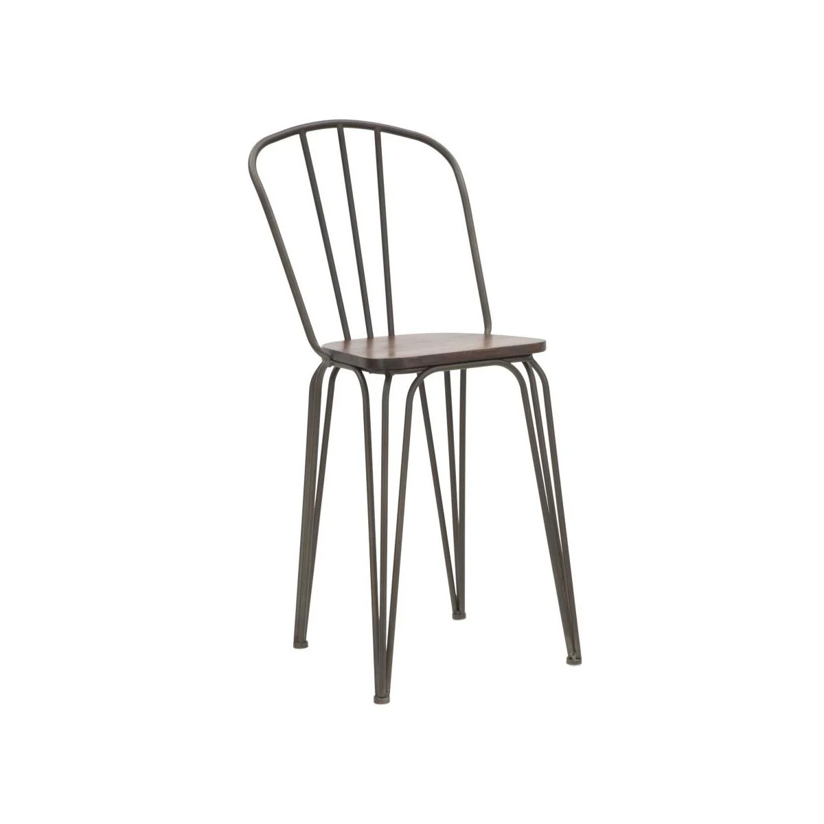 Sedia Bar Harlem 54x45x102 Set 2Pz Altezza Seduta cm.61