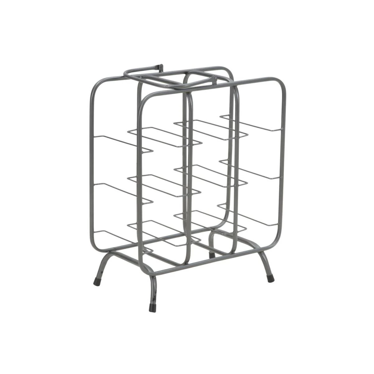 Porta Bottiglie Rack Quadrato 9 Posti cm.40x23x47,5