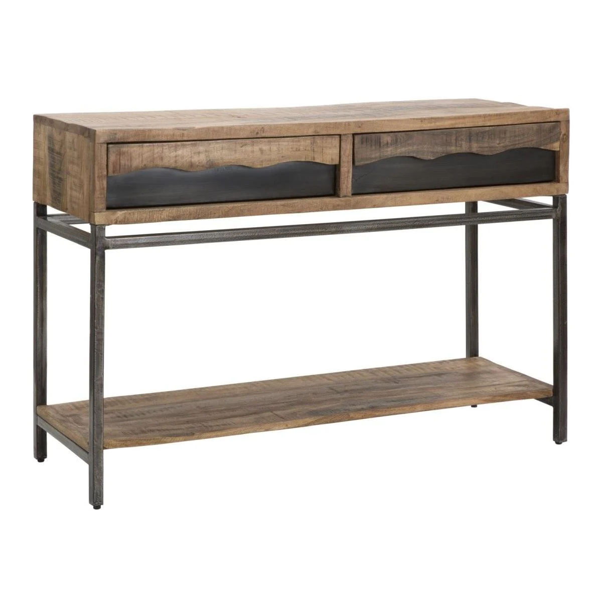 Consolle Yellowstone cm.118x40x80 Legno Di Acacia Nilotica