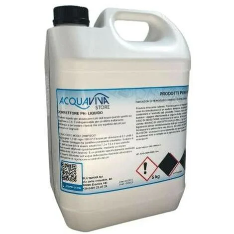Riduttore pH per piscine liquido 5 litri