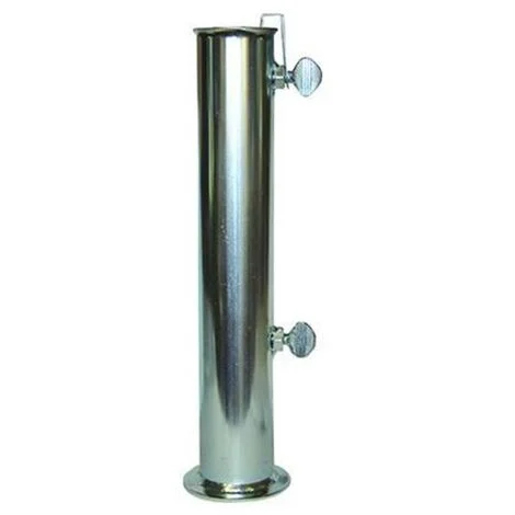 TUBO IN FERRO ZINCATO- ø mm.55PER BASE OMBRELLONEIN CEMENTOFER314411
