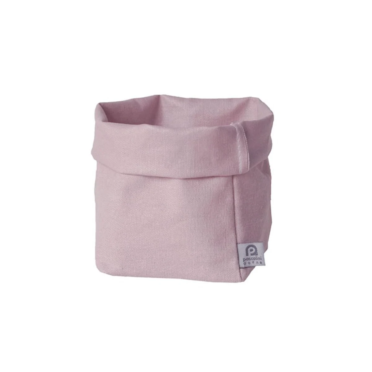 Sacchetto Portaoggetti Lino Teflon Rosa cm.11x12x20