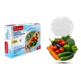 Cuffia coprialimenti salvafreschezza in plastica