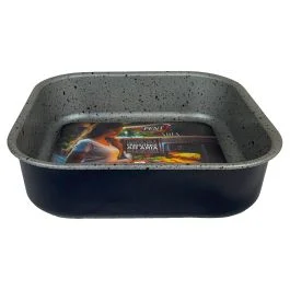Teglia quadrata per friggitrice ad aria e forno 20x20 cm