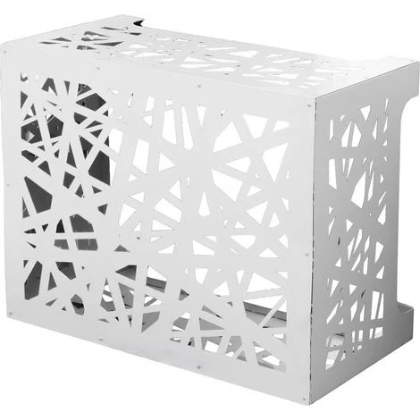Copricondizionatore copertura per climatizzatore ARTIST M Bianco in alluminio L86 x P44 x H68 cm
