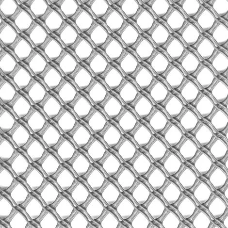 RETE FRANGIVISTA DECORATIVA AIRY ARGENTO 1X5MT