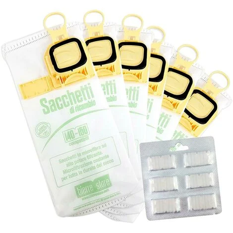 Sacchetti folletto vk 140 vk 150 6pz 6 profumi vorwerk
