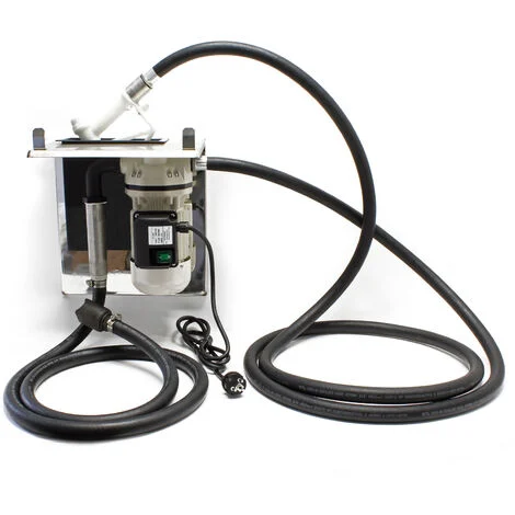 Pompa per urea 40 l/min con piastra di supporto, AUS32 e pistola erogatrice 230V/400W