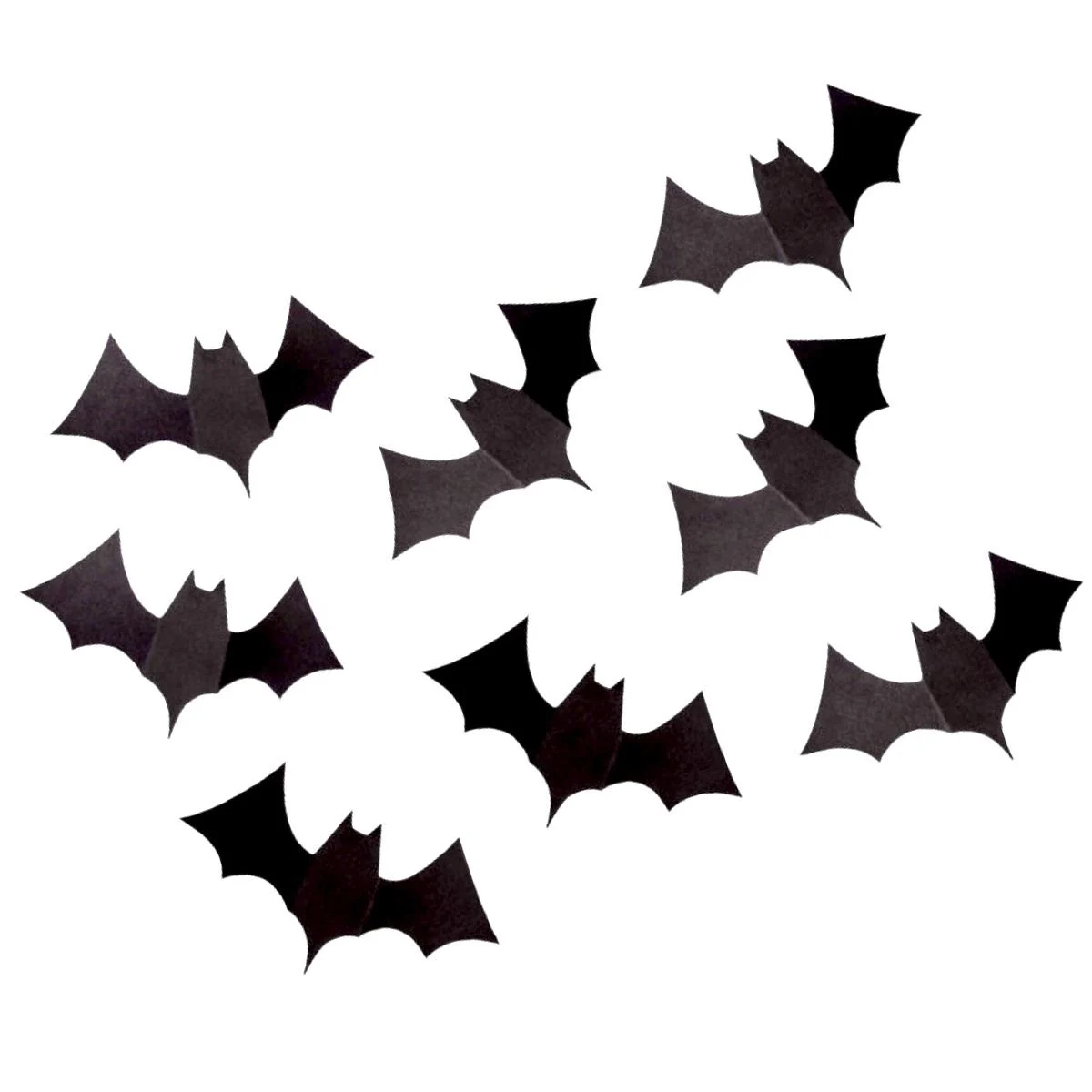 Pipistrelli adesivi in carta 20 pz