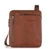 PIQUADRO BORSELLO CON DOPPIA TASCA BLACK SQUARE