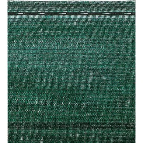 Rete telo ombreggiante verde ombra 90% frangivista frangisole oscurante H 200 cm - Rotolo 10 m