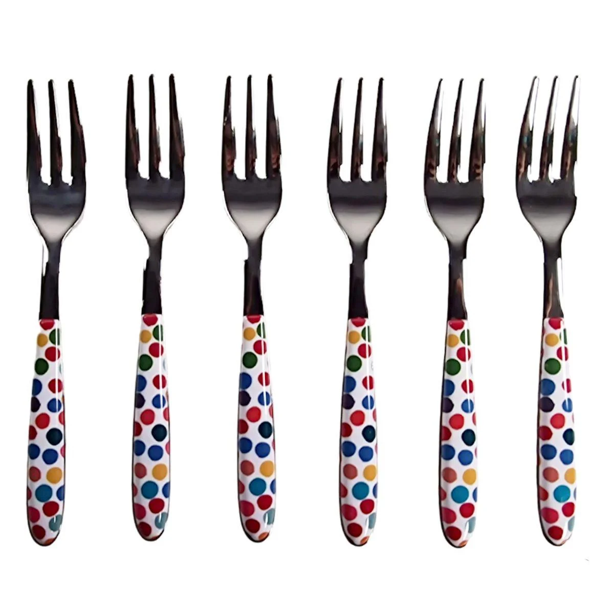 Forchettine Tavola pz.6 Eme Inox Dolce Vero Coriandoli
