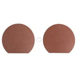 Tovaglietta mezzaluna double face, ruggine, Horeca