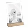 MASCAGNI PORTAFOTO CON BASE IN LEGNO