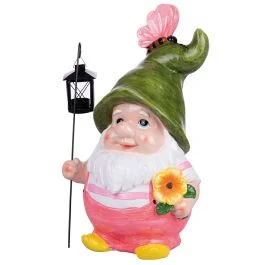 Gnomo da giardino in poliresina, h.50 cm, Esté