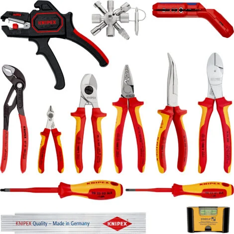 KNIPEX 00 20 90 V02 Assortimento di ampliamento Elettro 2 14 pezzi