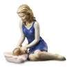 ROYAL COPENHAGEN MAMMA CON BAMBINO SUL CUSCINO