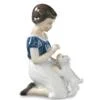 ROYAL COPENHAGEN BIMBA CON CUCCIOLO