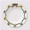 ROYAL COPENHAGEN PIATTO DOLCE STAR FLUTED CHRISTMAS