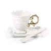 SELETTI TAZZA CAFFE I-WARES GOLD
