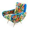 SELETTI POLTRONA FLOWERS WHIT HOLES