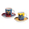 EGAN SET 2 TAZZE CAFFE' LAUREL BURCH