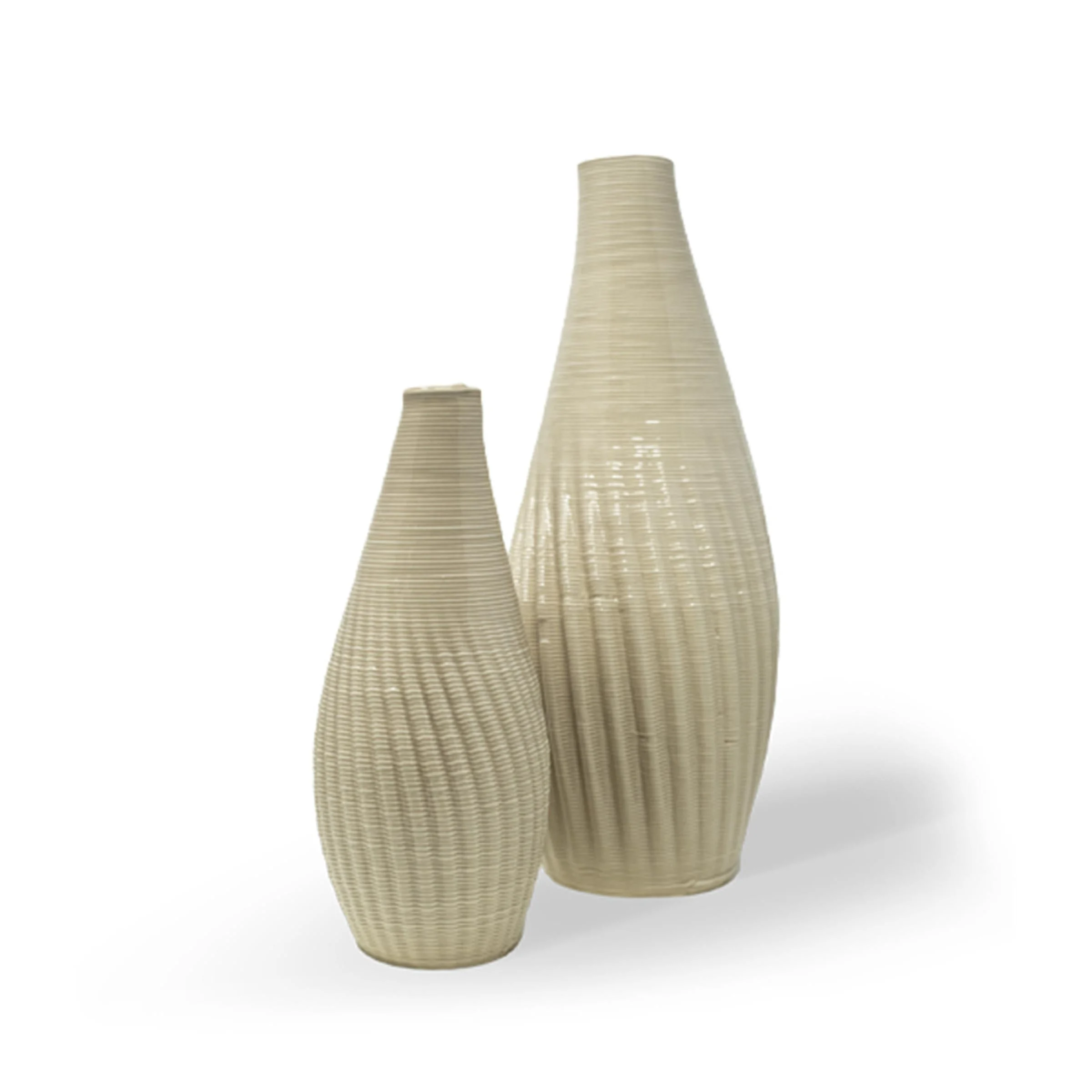 Set di due vasi stampati in 3D BORA di Mediterranea Design