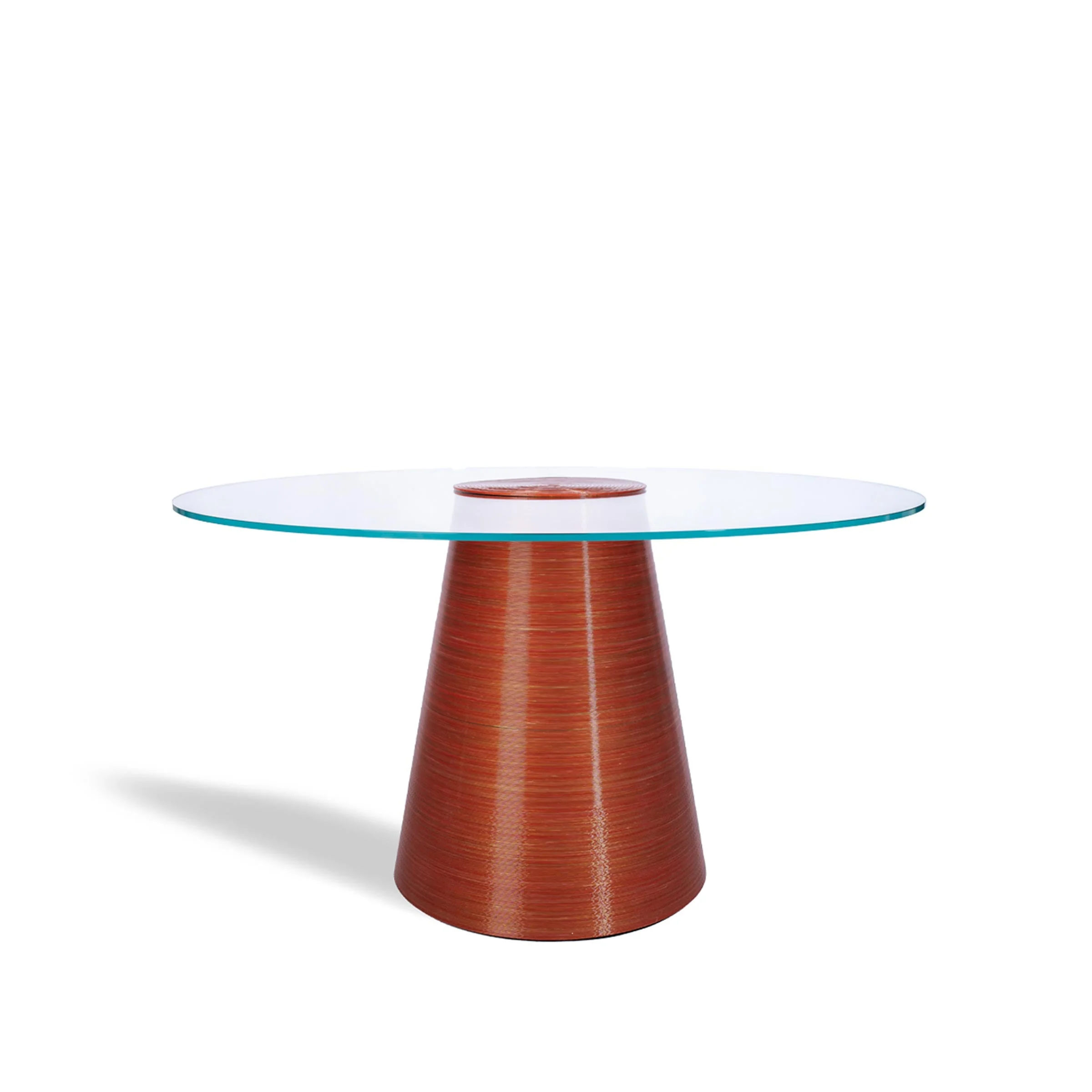 Tavolo da pranzo rotondo stampato in 3D ERICE di Mediterranea Design