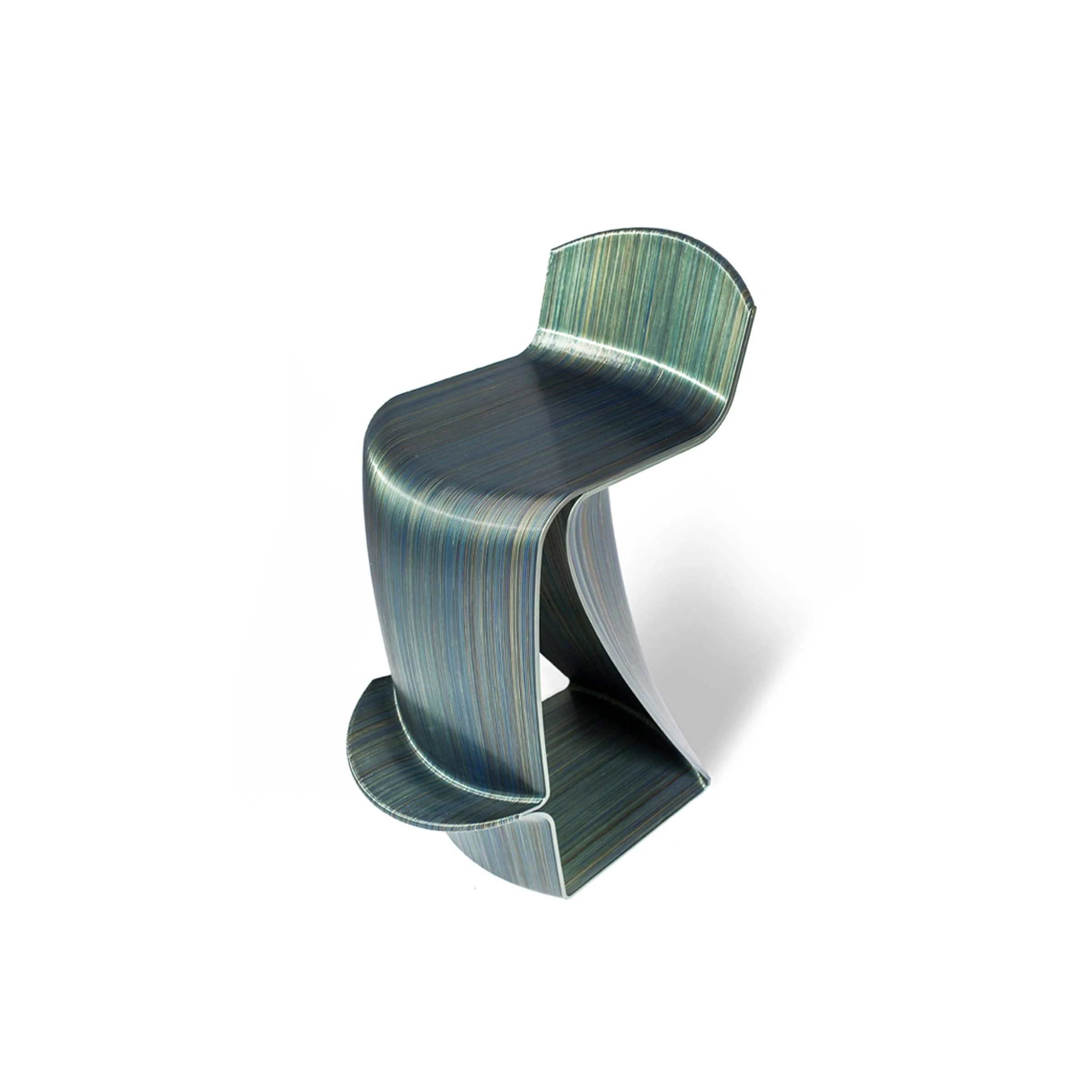 Sgabello alto stampato in 3D PALERMO di Mediterranea Design