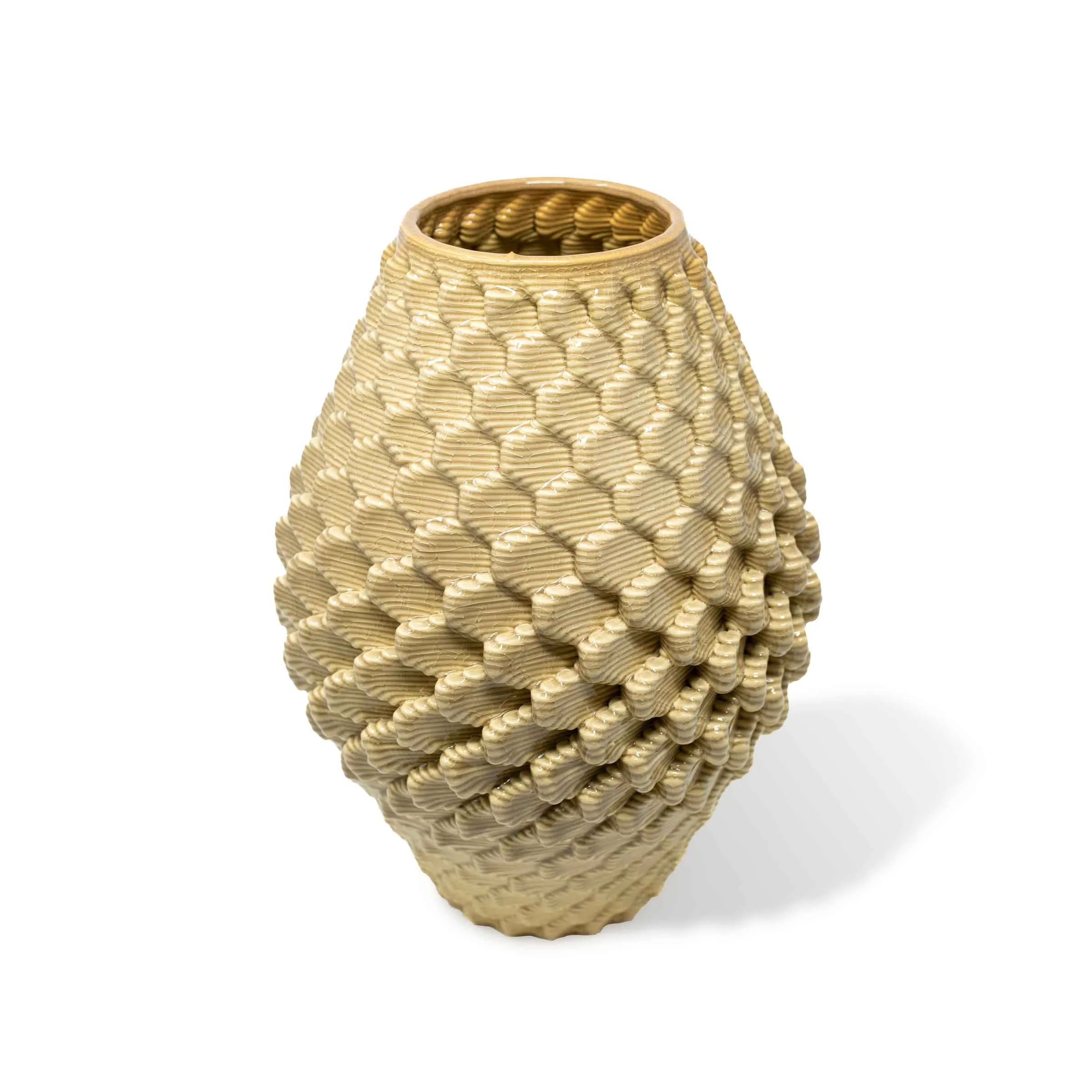 Vaso stampato in 3D ALMA di Mediterranea Design