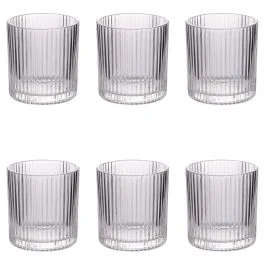 Set 6 bicchieri acqua 340 ml, Cylinder