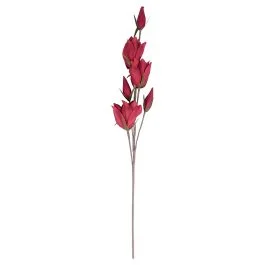 Ramo di rose rosse artificiali h. 102 cm, Sibilla