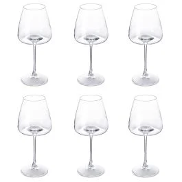 Set 6 calici vino 612 ml in vetro, Tasting