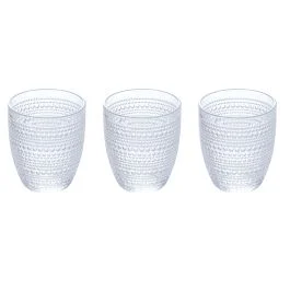 Set 3 bicchieri acqua 325 ml, Roma