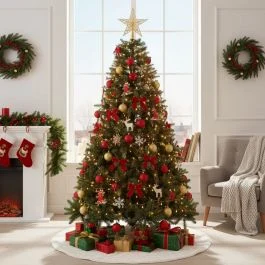 Albero di Natale circa 1200 rami h. 200 cm, Himalaya Santa's House