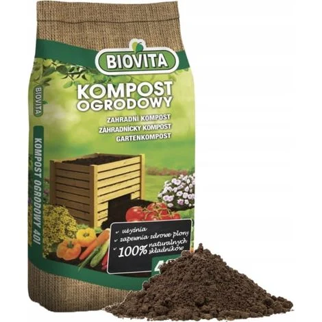Compost da giardino 40L: un modo naturale per rendere fertile il terreno e ottenere piante sane