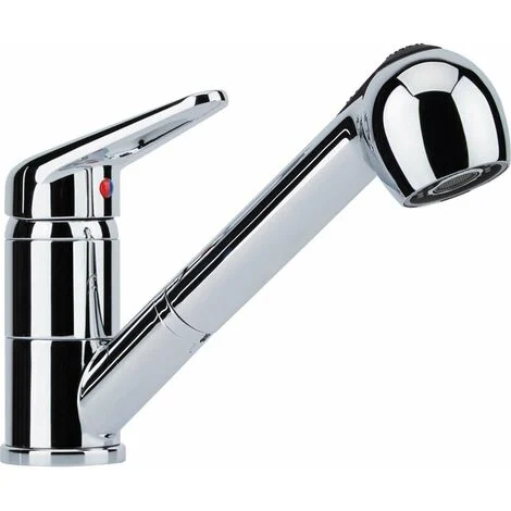 Miscelatore monocomando lavello con doccetta cromata - 379315 - franke