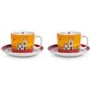EGAN SET 2  TAZZE COLAZIONE LE CASETTE