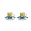 EGAN SET 2 TAZZE CAFFE CON PIATTINO