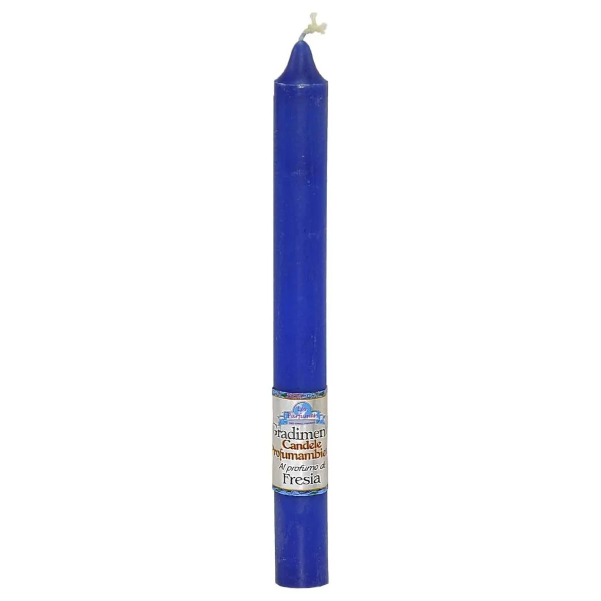 Candela h22 cm. Grad. Fresia Blu