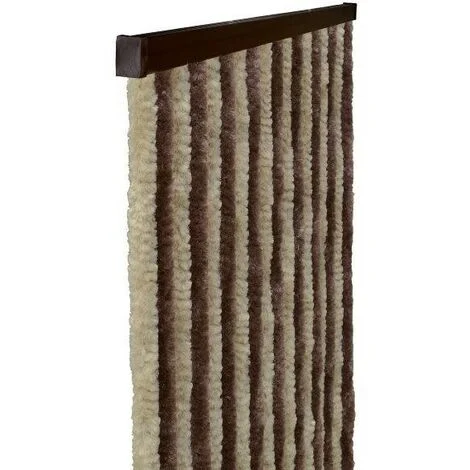 TENDA CINIGLIA BEIGE MARRONE 100X220