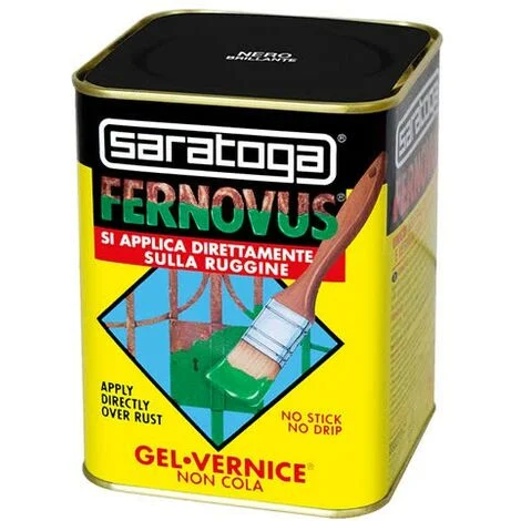 Vernice Fernovus Saratoga 250ml Brillante Nero
