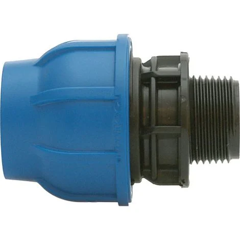 Raccordo a compressione pp maschio 3/4x25 mm